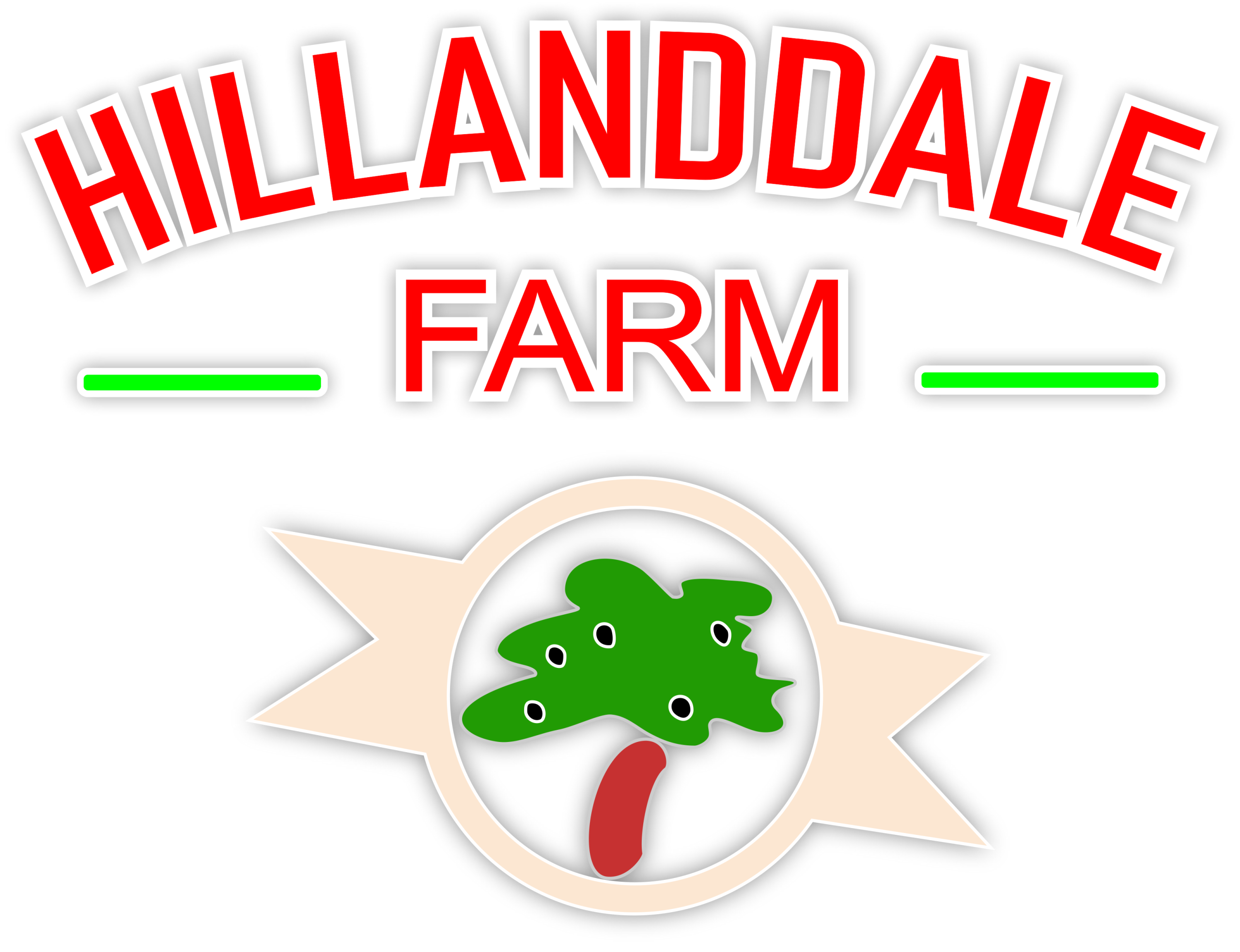 hill and dale farm new logo portrait